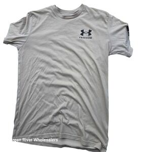 Under Armour Freedom T-Shirt American Flag Graphic Mens Activewear‎